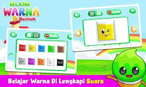 Play Belajar Warna Dan Bentuk + Suara as an online game Belajar Warna Dan Bentuk + Suara with UptoPlay