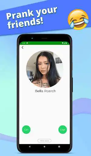 Play Bella Poarch fake call and chat  and enjoy Bella Poarch fake call and chat with UptoPlay