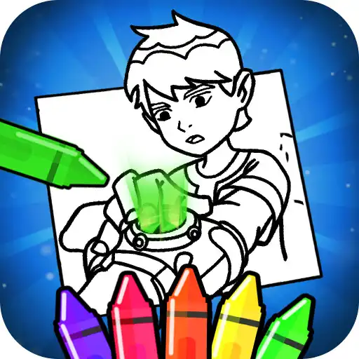 Play Ben Alien 10 coloring book APK