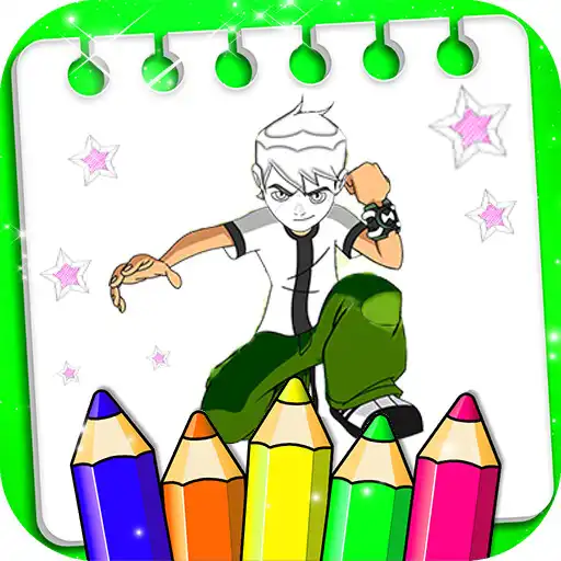 Play Ben Alien 10 coloring Herobook APK