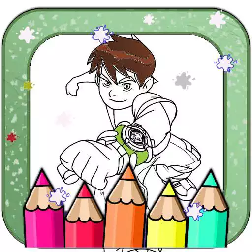 Play Ben Alien 10 coloring heroes APK