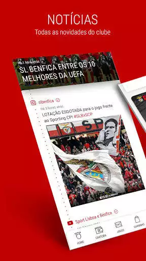 Play Benfica Official App  and enjoy Benfica Official App with UptoPlay