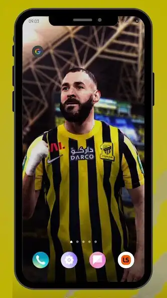 Play Benzema Al Ittihad Wallpapers  and enjoy Benzema Al Ittihad Wallpapers with UptoPlay