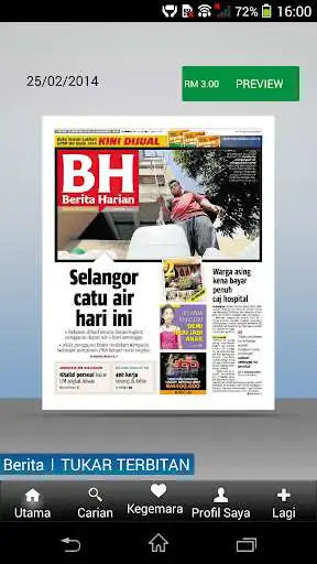 Play Berita Harian ePaper  and enjoy Berita Harian ePaper with UptoPlay