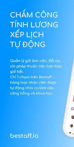 Play Bestaff - Ứng dụng chấm công và chia ca thông minh  and enjoy Bestaff - Ứng dụng chấm công và chia ca thông minh with UptoPlay