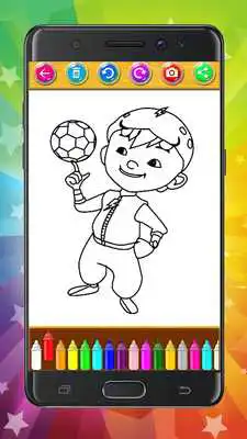 Play Best Coloring Game BoBoBoy