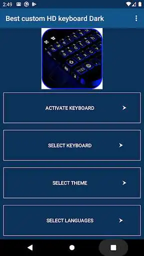 Play Best Custom HD Keyboard Dark  and enjoy Best Custom HD Keyboard Dark with UptoPlay