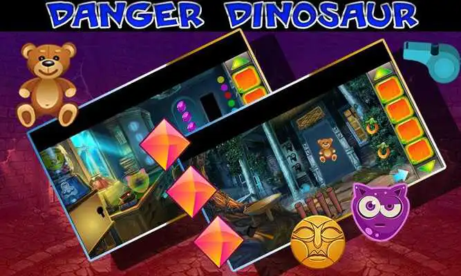 Play Best Escape Games -31- Danger Dinosaur Rescue Game