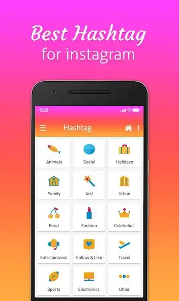 Play Best hashtags for Instagram - Top Tags for Likes as an online game Best hashtags for Instagram - Top Tags for Likes with UptoPlay