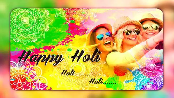 Play Best Holi photo frame 2018 :Happy Holi Photo frame