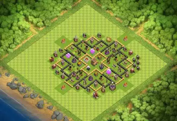 Play Best Maps COC TH 8