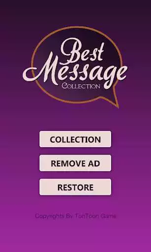 Play Best Message Collection  and enjoy Best Message Collection with UptoPlay