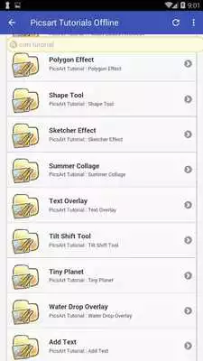 Play Best Picsart Tutorial Offline