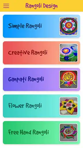 Play APK Best Rangoli Designs Book  and enjoy Best Rangoli Designs Book with UptoPlay com.fivex.mehndi.design.image