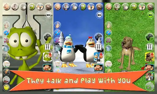 Play Best Talking Stars: All-In-One as an online game Best Talking Stars: All-In-One with UptoPlay