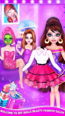 Play BFF Dolls : Beauty Contest Fashion Salon