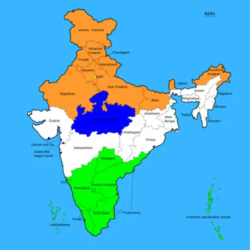 Play Bharat Ka Naksha - India Map APK