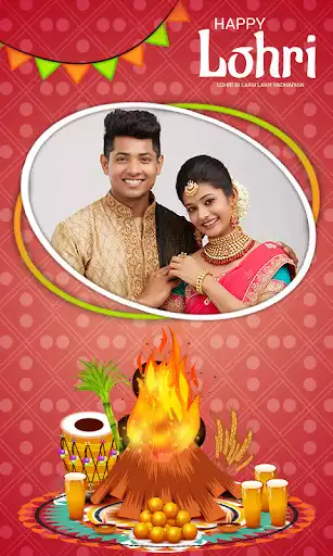 Play Bhogi and Lohri Photo Frames as an online game Bhogi and Lohri Photo Frames with UptoPlay