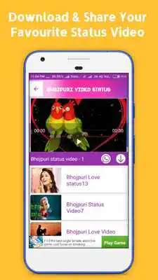 Play Bhojpuri Video Status as an online game Bhojpuri Video Status with UptoPlay