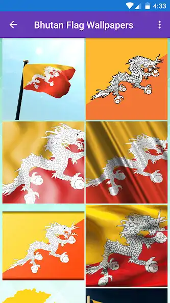 Play Bhutan Flag Wallpaper: Flags and Country Images  and enjoy Bhutan Flag Wallpaper: Flags and Country Images with UptoPlay