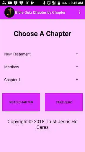 Play Bible Quiz Chapter By Chapter  and enjoy Bible Quiz Chapter By Chapter with UptoPlay