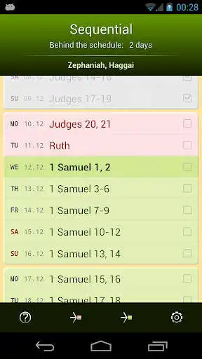 Play Bible Reading Schedule as an online game Bible Reading Schedule with UptoPlay