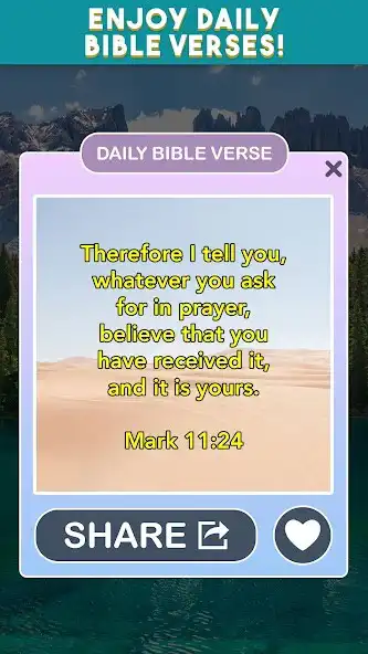 Play Biblescapes: Bible Games App! as an online game Biblescapes: Bible Games App! with UptoPlay