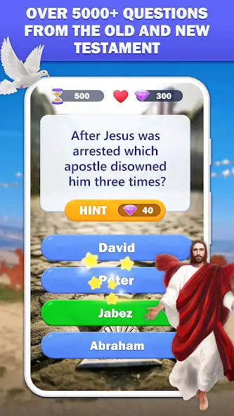 Play Bible Trivia Challenge as an online game Bible Trivia Challenge with UptoPlay