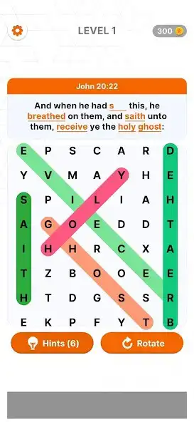 Play Bible Verse Search-Word Search  and enjoy Bible Verse Search-Word Search with UptoPlay