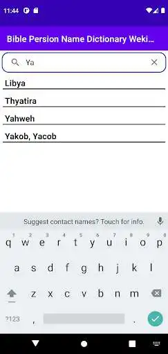 Play Biblical Name Dictionary - Wikipedia as an online game Biblical Name Dictionary - Wikipedia with UptoPlay