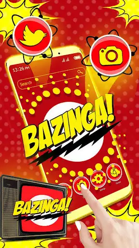 Play Big, Bang, Bazinga Themes & Live Wallpapers as an online game Big, Bang, Bazinga Themes & Live Wallpapers with UptoPlay