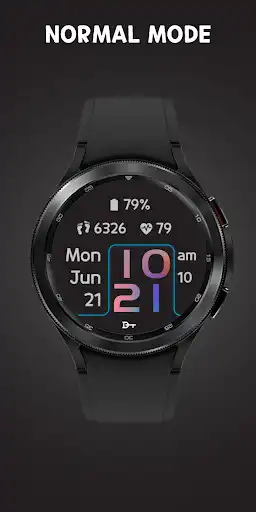 Play big font digital watch face as an online game big font digital watch face with UptoPlay