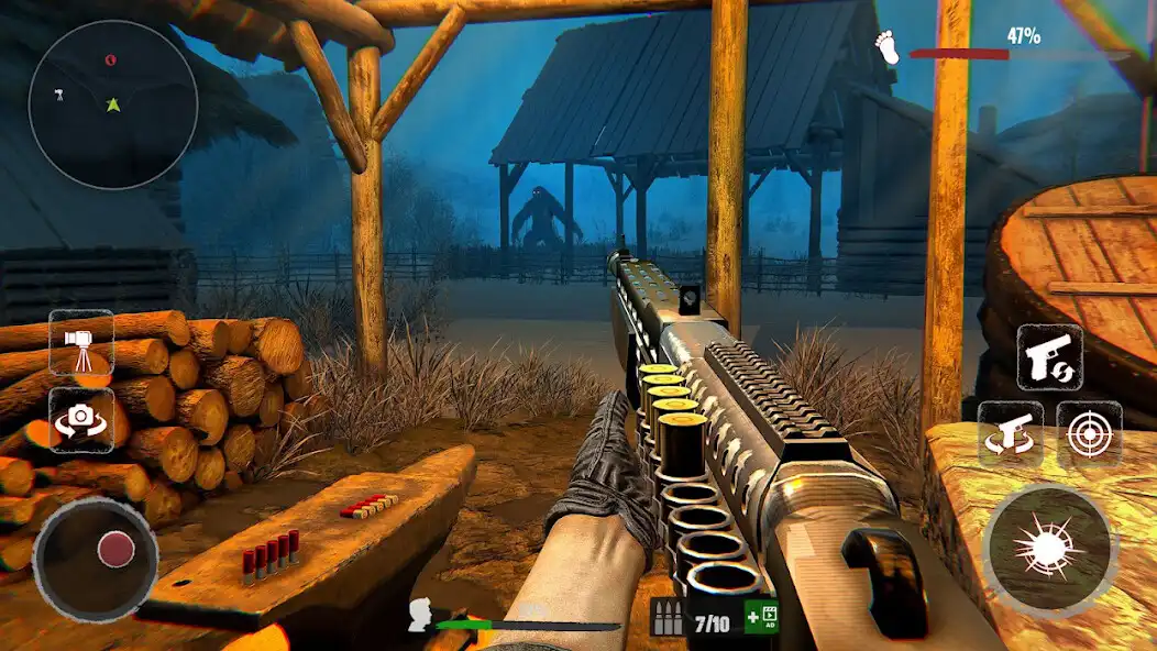 Play Bigfoot Hunting Game 3D 2022 as an online game Bigfoot Hunting Game 3D 2022 with UptoPlay