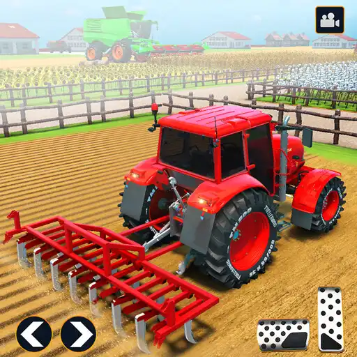 Play Big Tractor Farming Games APK