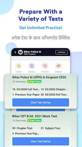 Play Bihar Police SI Exam Prep App as an online game Bihar Police SI Exam Prep App with UptoPlay