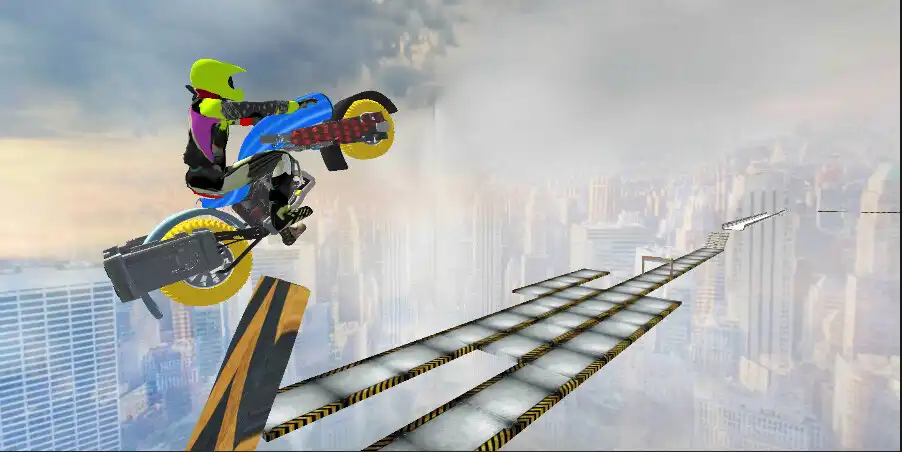 Play Bike Stunt Games: Racing Games as an online game Bike Stunt Games: Racing Games with UptoPlay