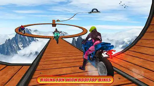 Play Bike Stunt Impossible Game  and enjoy Bike Stunt Impossible Game with UptoPlay