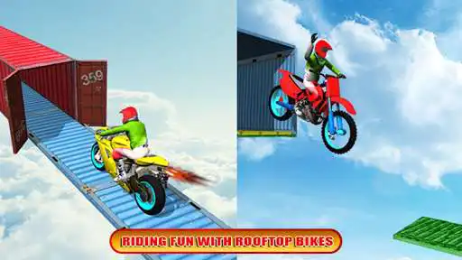 Play Bike Stunt Impossible Game as an online game Bike Stunt Impossible Game with UptoPlay