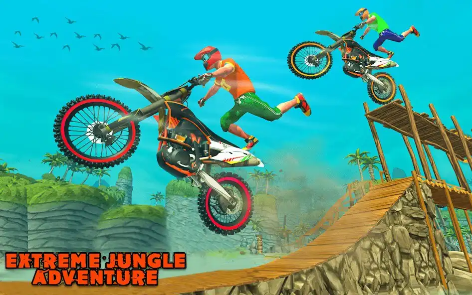 Play Bike Stunt Race 3d: Bike Games  and enjoy Bike Stunt Race 3d: Bike Games with UptoPlay