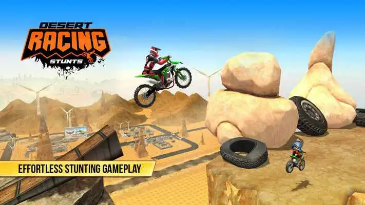 Play Bike Stunts - Desert