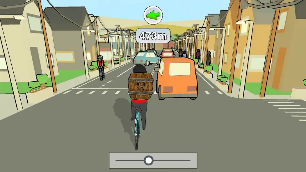 Play Bike Transporter: Alley Biking as an online game Bike Transporter: Alley Biking with UptoPlay