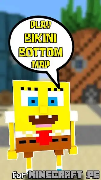 Play Bikini Bottom for Minecraft PE  and enjoy Bikini Bottom for Minecraft PE with UptoPlay