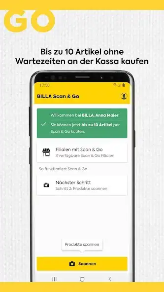 Play BILLA Scan  Go as an online game BILLA Scan  Go with UptoPlay