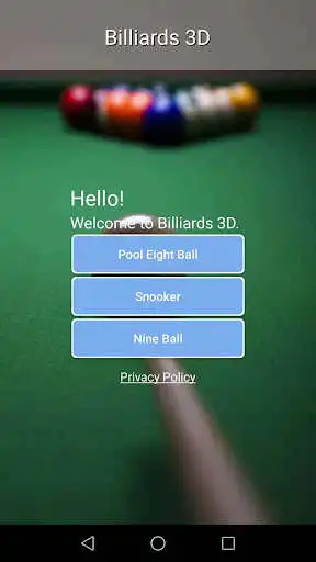 Play Billiards 3D  and enjoy Billiards 3D with UptoPlay