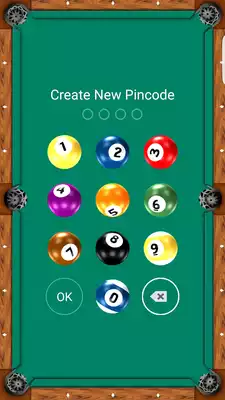 Play Billiards Ball Pin Screen Lock