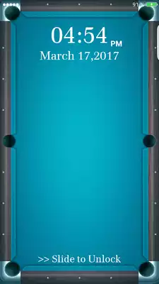 Play Billiards Ball Pin Screen Lock