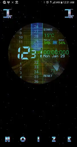 Play Binary Vision Watch Face as an online game Binary Vision Watch Face with UptoPlay