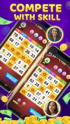 Play Bingo Arena-Live Bingo Game as an online game Bingo Arena-Live Bingo Game with UptoPlay