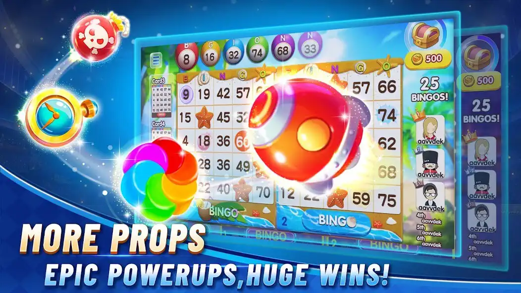 Play Bingo Crush: Happy Bingo Games as an online game Bingo Crush: Happy Bingo Games with UptoPlay