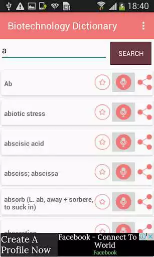 Play APK Biotechnology Dictionary Offline - Concepts Terms  and enjoy Biotechnology Dictionary Offline - Concepts Terms using Ap